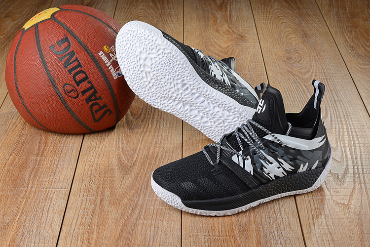 精仿鞋篮球鞋批发阿迪达斯 哈登2代 harden-vol-2黑白40-46