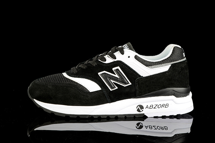 真标 新百伦 NB997.5系列 New Balance复古鞋运动跑步黑白36-44