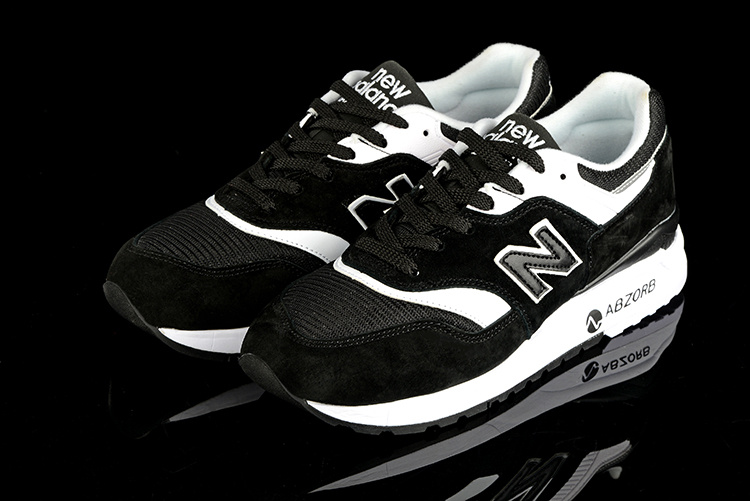 真标 新百伦 NB997.5系列 New Balance复古鞋运动跑步黑白36-44