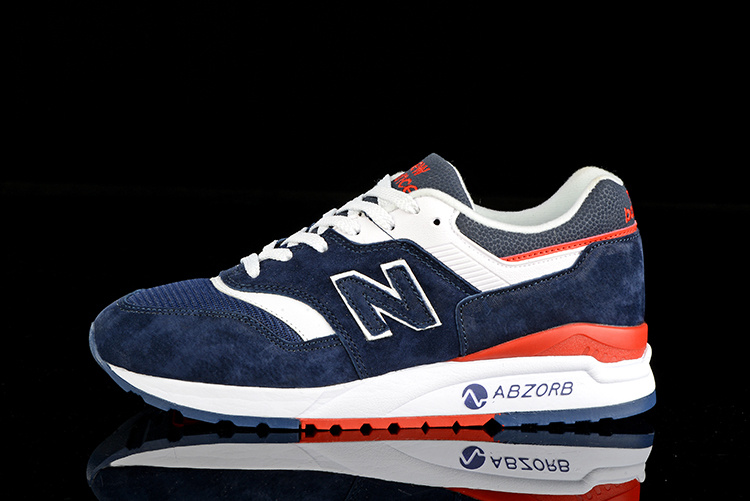 真标 新百伦 NB997.5系列 New Balance复古鞋运动跑步蓝红白36-44