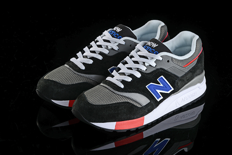 真标 新百伦 NB997.5系列 New Balance复古鞋运动跑步黑灰蓝红白36-44