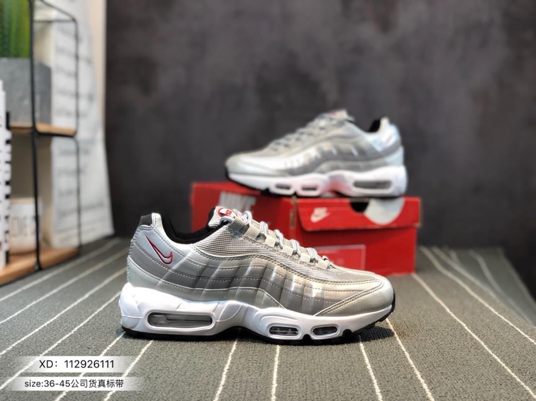 公司货真标带半码 耐克 新配色 Nike Air Max 95 OG 子弹头系列气垫缓震休闲运动鞋