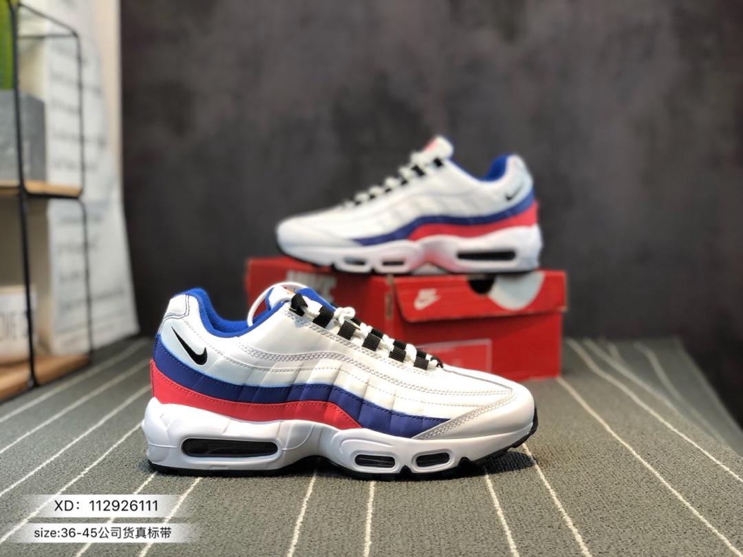 公司货真标带半码 耐克 新配色 Nike Air Max 95 OG 子弹头系列气垫缓震休闲运动鞋