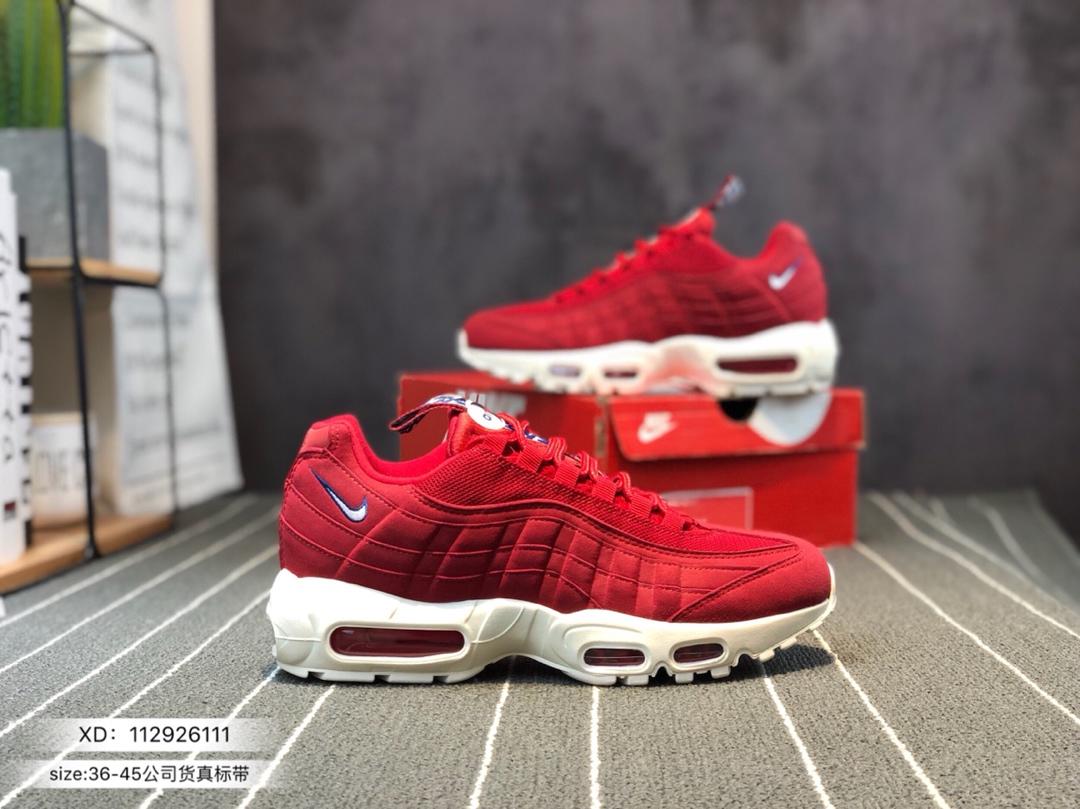 公司货真标带半码 耐克 新配色 Nike Air Max 95 OG 子弹头系列气垫缓震休闲运动鞋