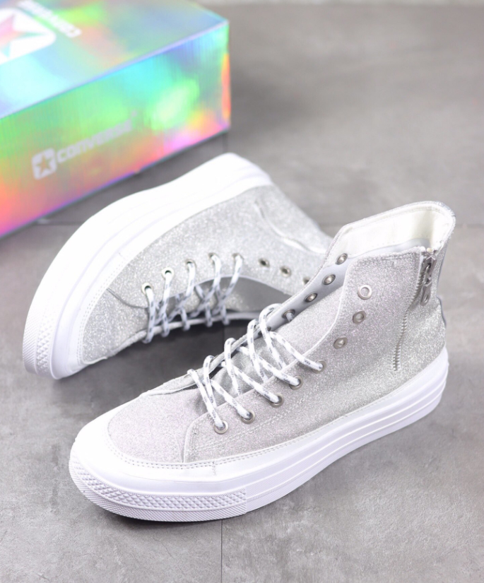 匡威 converse chuck tavlorallstar 1970S 钻石亮片高帮休闲运动鞋